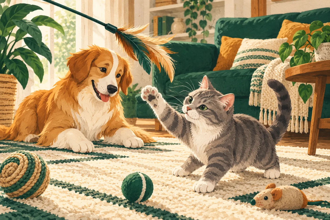 Illustration for Toys and Enrichment